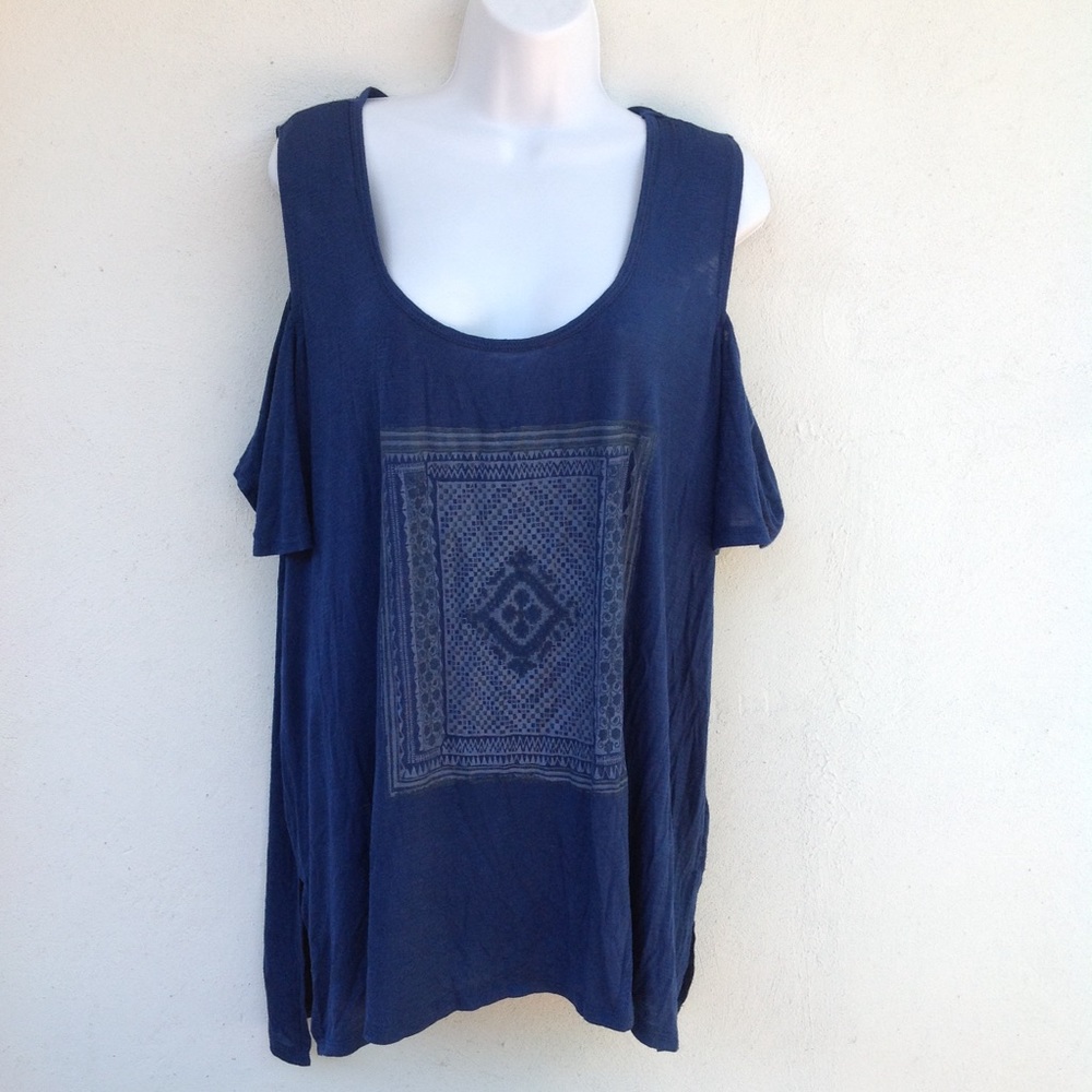 Jessica Simpson Cold Shoulder Top